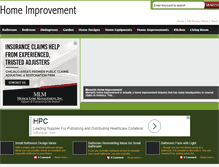 Tablet Screenshot of homeimprovementstip.com
